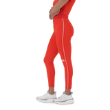 ASTRID RED ACTIVE LEGGINGS