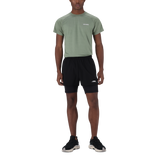 AMOS BLACK 2-IN-1 ACTIVE SHORTS