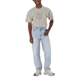 OSCAR STRAIGHT FIT LIGHT WASH JEANS