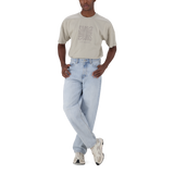 OSCAR STRAIGHT FIT LIGHT WASH JEANS