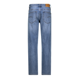 KAIRO SLIM STRAIGHT MID WASH JEANS
