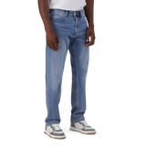 KAIRO SLIM STRAIGHT MID WASH JEANS