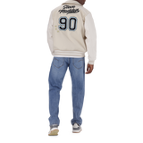 JETT CREAM BASEBALL JACKET