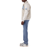 JETT CREAM BASEBALL JACKET