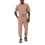 BECKHAM TAUPE FRENCH TERRY JOGGER