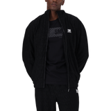 COOPER BLACK ZIP THROUGH SWEAT WITH EMBOSSED LOGO