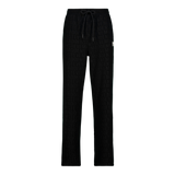 JULIO BLACK STRAIGHT LEG JOGGER WITH EMBOSSED LOGO