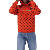 SOREN TANGERINE  FLEECE HOODY