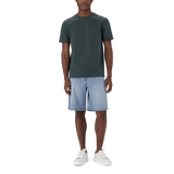 TRISTAN DARK GREEN JACQUARD T-SHIRT