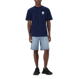 QUINCY NAVY CREW NECK T-SHIRT