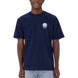 QUINCY NAVY CREW NECK T-SHIRT