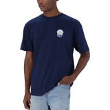 QUINCY NAVY CREW NECK T-SHIRT