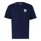 QUINCY NAVY CREW NECK T-SHIRT