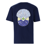 QUINCY NAVY CREW NECK T-SHIRT