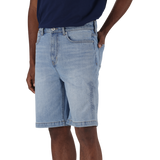 DEAN MID BLUE DENIM JORT