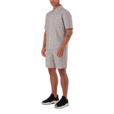 LIAN KHAKI PRINTED SHIRT