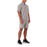 LIAN KHAKI PRINTED SHIRT