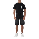 DEAN BLACK DENIM JORT