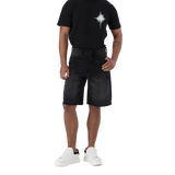 DEAN BLACK DENIM JORT