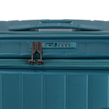 MANHATTAN JET SET TEAL BLUE LUGGAGE - MEDIUM 64cm