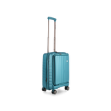 MANHATTAN JET SET TEAL BLUE LUGGAGE SET OF 3 TRAVEL CASES