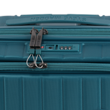MANHATTAN JET SET TEAL BLUE LUGGAGE - CARRY ON 54cm