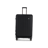 MANHATTAN JET SET BLACK LUGGAGE SET OF 3 TRAVEL CASES