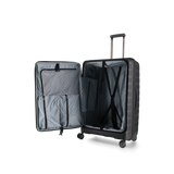 MANHATTAN JET SET BLACK LUGGAGE - LARGE 74cm