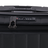 MANHATTAN JET SET BLACK LUGGAGE SET OF 3 TRAVEL CASES