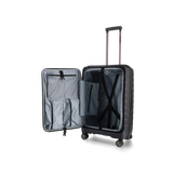 MANHATTAN JET SET BLACK LUGGAGE SET OF 3 TRAVEL CASES