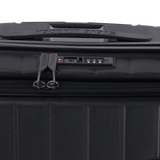 MANHATTAN JET SET BLACK LUGGAGE SET OF 3 TRAVEL CASES