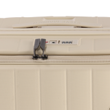 MANHATTAN JET SET CREAM LUGGAGE SET OF 3 TRAVEL CASES