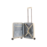 MANHATTAN JET SET CREAM LUGGAGE SET OF 3 TRAVEL CASES