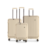 MANHATTAN JET SET CREAM LUGGAGE - CARRY ON 54cm