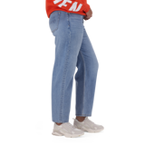MILLIE BARREL MID BLUE JEANS