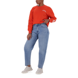 MILLIE BARREL MID BLUE JEANS