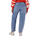 MILLIE BARREL MID BLUE JEANS
