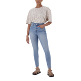 ZOE CONTOUR CURVY MID WASH SKINNY