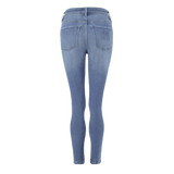 ZOE CONTOUR CURVY MID WASH SKINNY