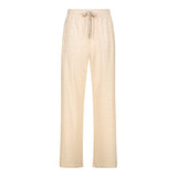 CHAYA STONE WIDE LEG JOGGER WITH EMBOSSED LOGO