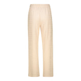 CHAYA STONE WIDE LEG JOGGER WITH EMBOSSED LOGO