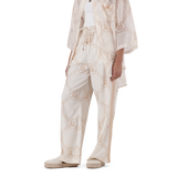 BRIELLE STONE WIDE LEG PANT