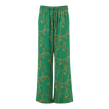 WENDY GREEN WIDE LEG PANT