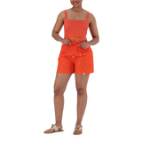 REMY TANGERINE SHORTS