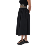 FAE BLACK FLARE SKIRT