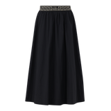 FAE BLACK FLARE SKIRT