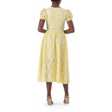 DAKOTA LEMON FLARE SKIRT