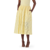 DAKOTA LEMON FLARE SKIRT