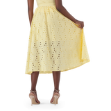 DAKOTA LEMON FLARE SKIRT