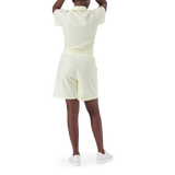 BELLA LEMON EMBOSSED LOGO JOGGER SHORTS